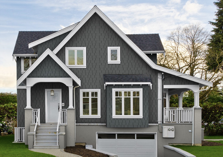 4 Subdue Siding Textures with Solid White
