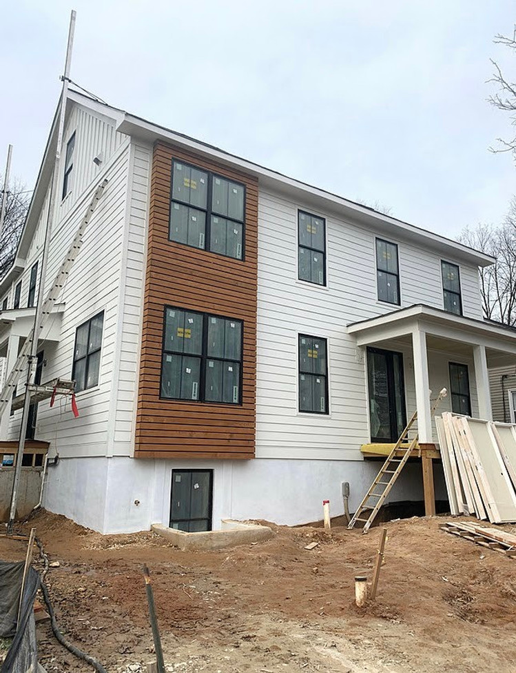 Allura house under construction