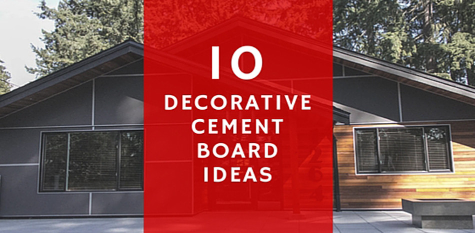 10 Decorative Cement Board Ideas | Allura USA
