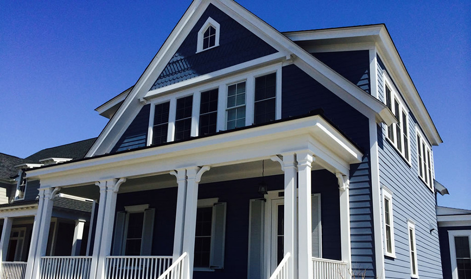 brick and siding house remodel
