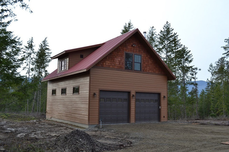 Completed exterior