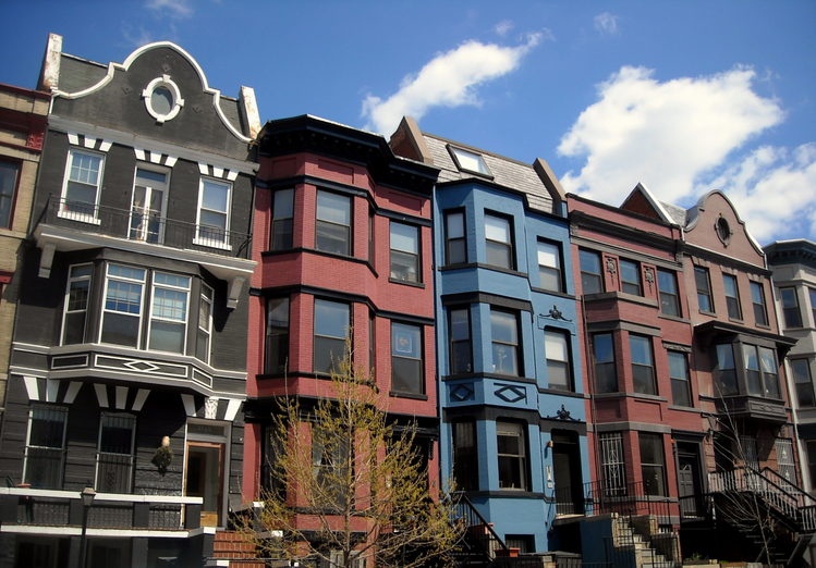 Modern Townhouse Siding Styles & Colors