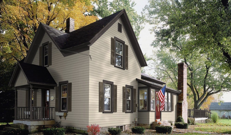 Main Street Charm With Cream Lap Siding