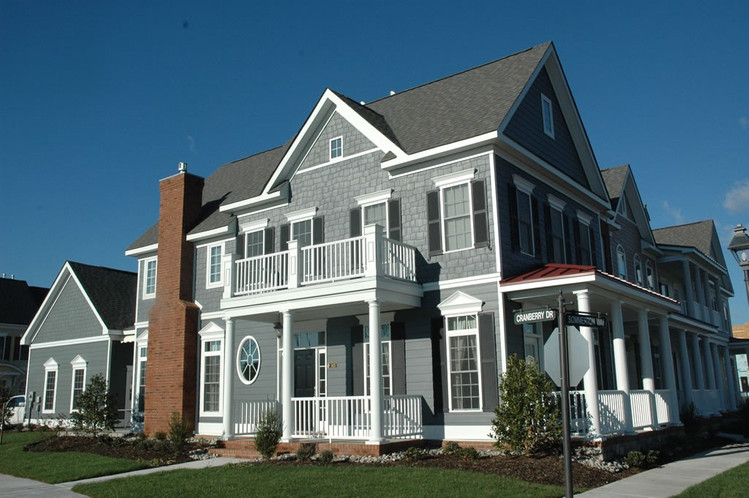 Shake siding